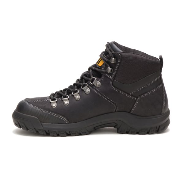 Caterpillar Threshold Vattentäta Soft Toe Boots Herr Svarta | SE-953847KDA