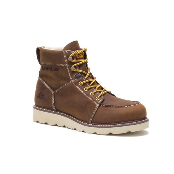 Caterpillar Tradesman Soft Toe Boots Herr Bruna | SE-478693CHI